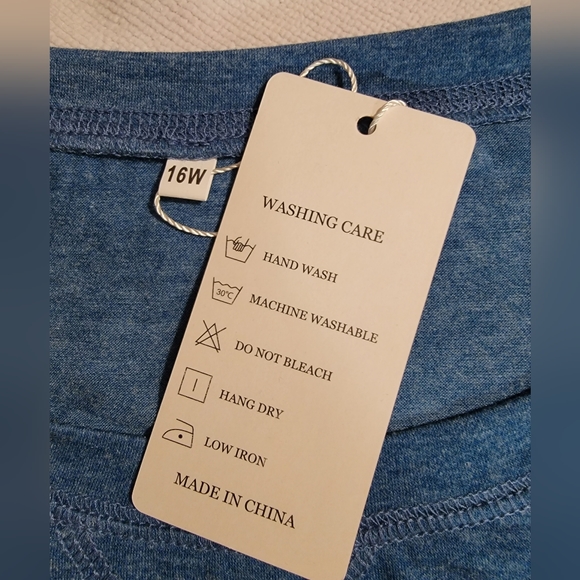 NWT Rosriss Plus Size Tops Casual Short Sleeve - Picture 5 of 10